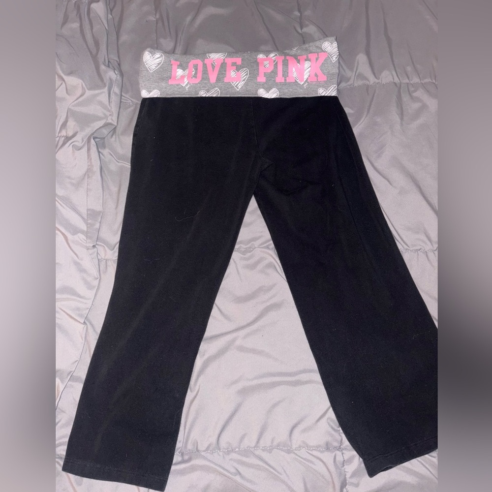 PINK Victorias Secret fold over leggings